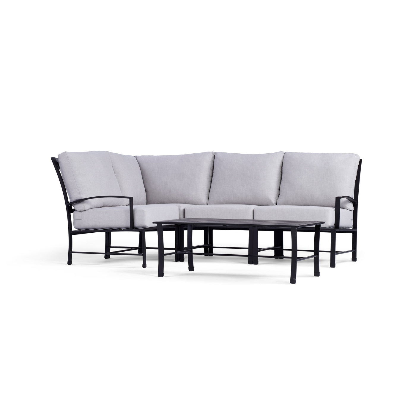 Yardbird Colby Outdoor Small Sectional Set Outdoor Furniture