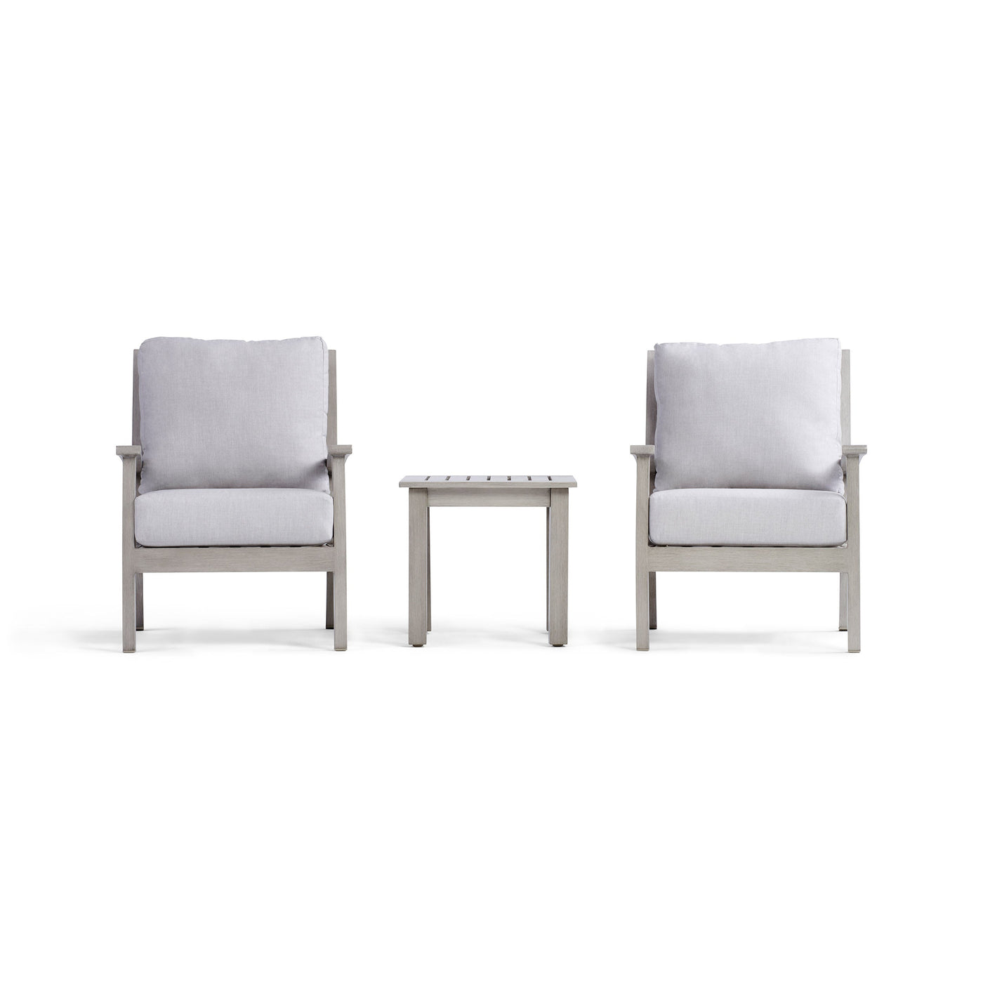 Yardbird Eden Outdoor Bistro Set with Fixed Chairs Outdoor Furniture