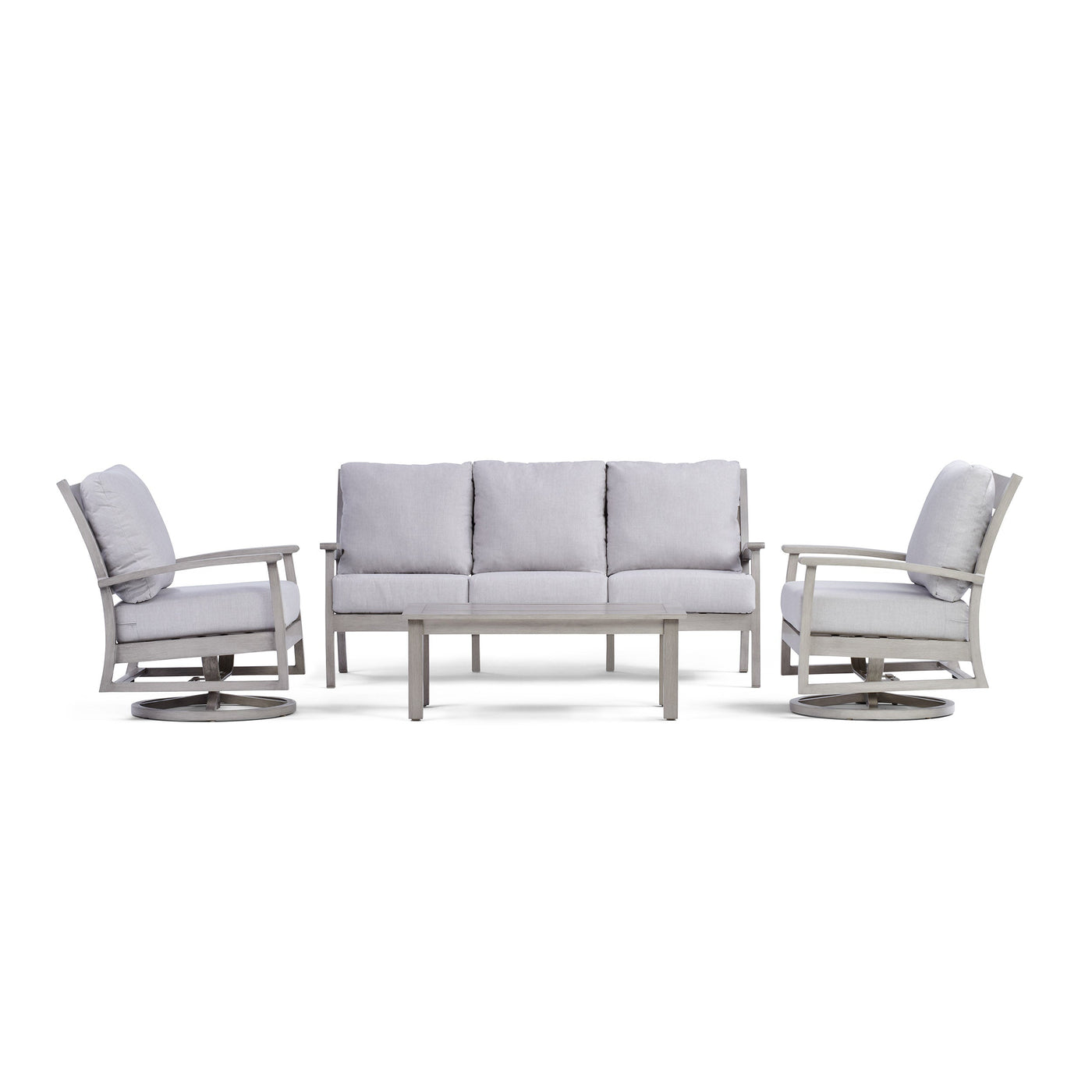 Yardbird Eden Outdoor Sofa Set with Swivel Rocking Chairs Outdoor Furniture