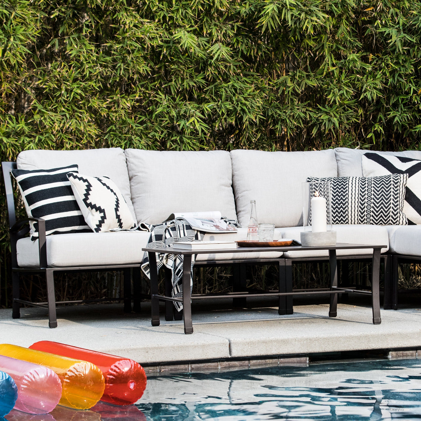 Yardbird Colby Outdoor Armless Insert Outdoor Furniture
