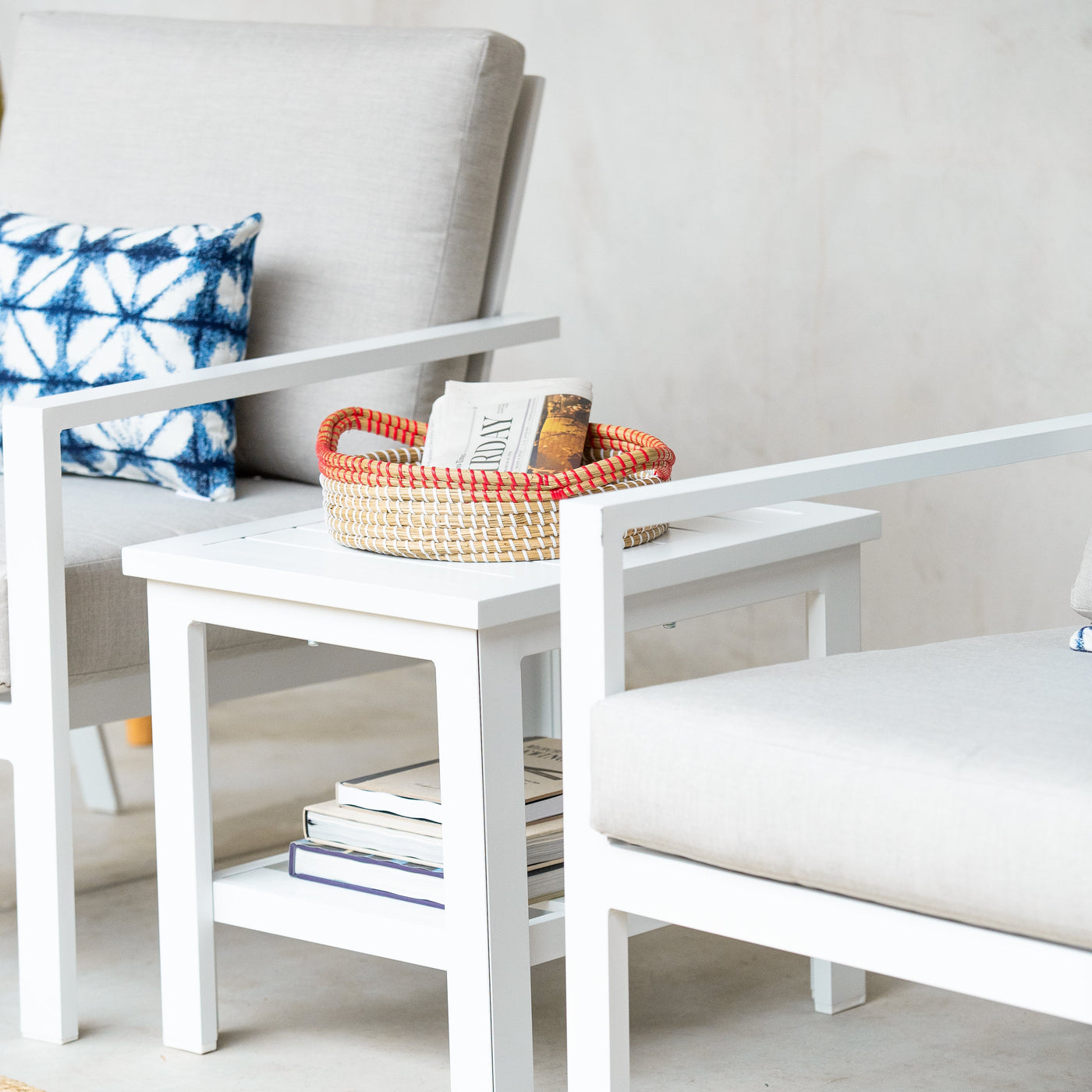 Luna Outdoor Fixed Chair