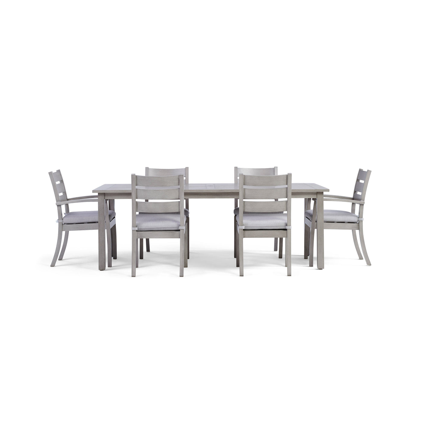  Yardbird Eden 7 Piece Rectangular Outdoor Dining Set Outdoor Furniture