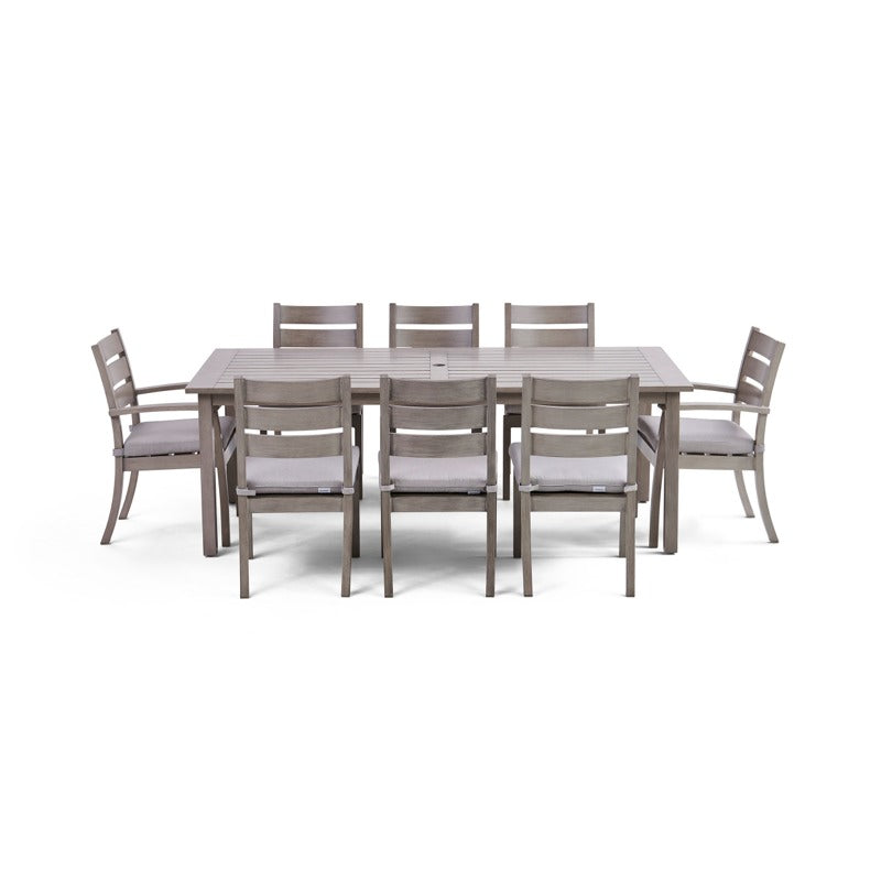  Yardbird Eden 9 Piece Rectangular Outdoor Dining Set Outdoor Furniture