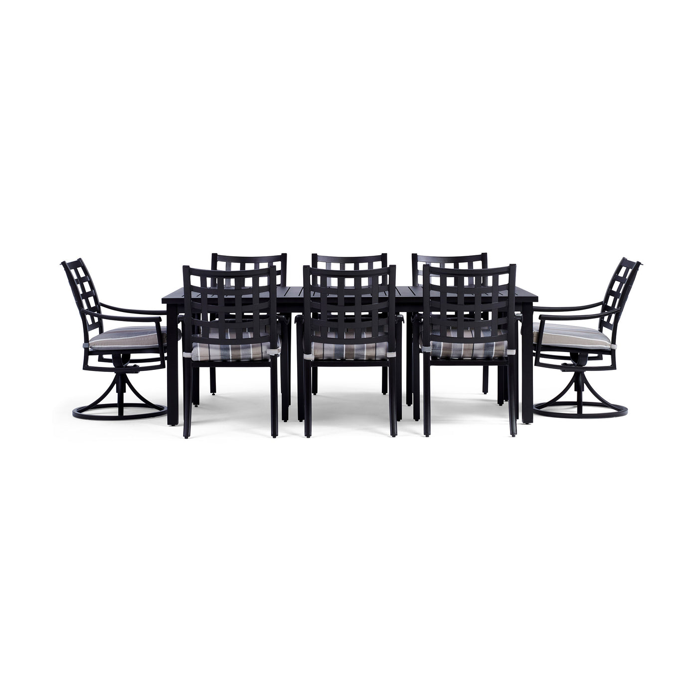  Yardbird Lily 9 Piece Rectangular Outdoor Dining Set Outdoor Furniture