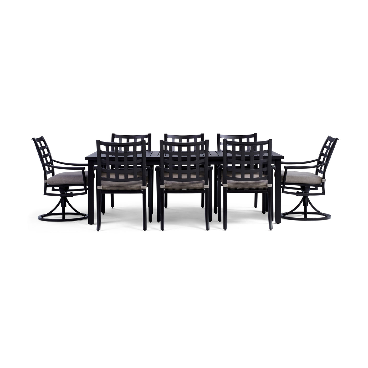  Yardbird Lily 9 Piece Rectangular Outdoor Dining Set Outdoor Furniture